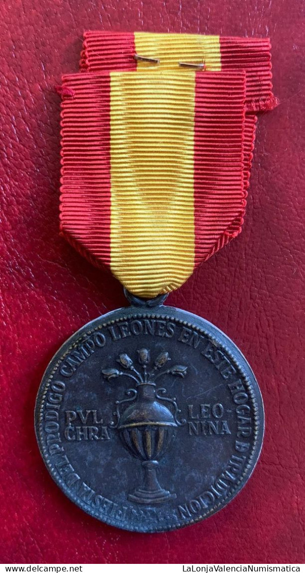 España Medalla Franco Campo Leones  PG 881 - Other & Unclassified