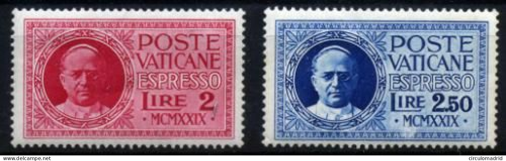 Vaticano (Urgente) Nº 1/2. - Priority Mail