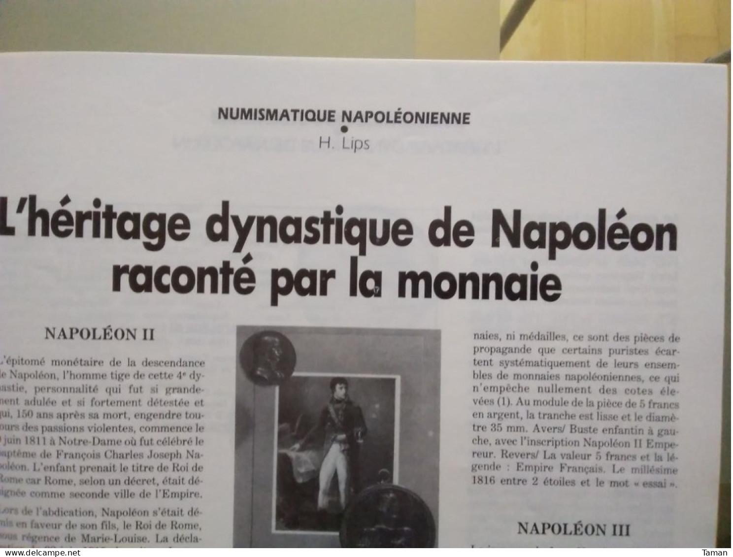 Numismatique & Change - L'héritage De Napoléon - Les Bronzes Coulés Du Maroc - Les Billets De Chemin De Fer - Méreaux - Französisch