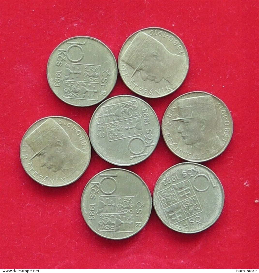 COLLECTION LOT CZECH REPUBLIC 7PC 56G  #xx5 003 - Tchéquie