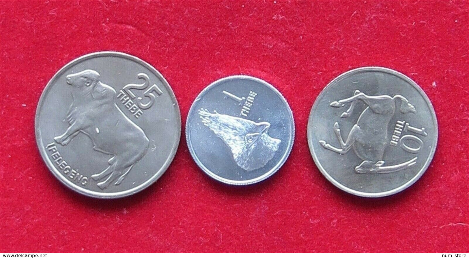 COLLECTION LOT BOTSWANA TOP 3PC 11GR  #xx9 1049 - Botswana