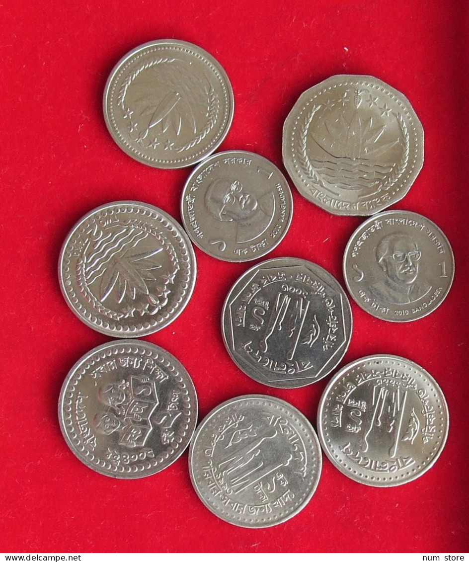 COLLECTION LOT BANGLADESH 9PC 50GR  #xx26 024 - Bangladesh