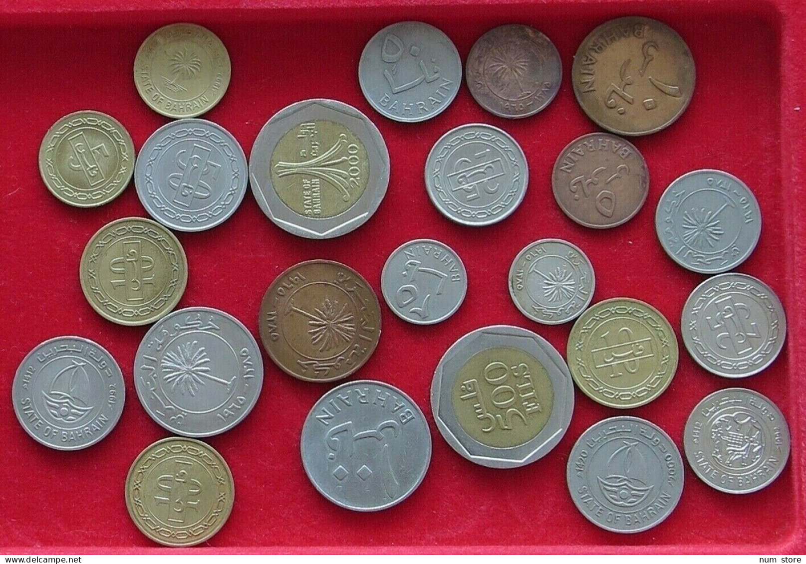 COLLECTION LOT BAHRAIN 23pc 93g  #xx29 004 - Bahrain