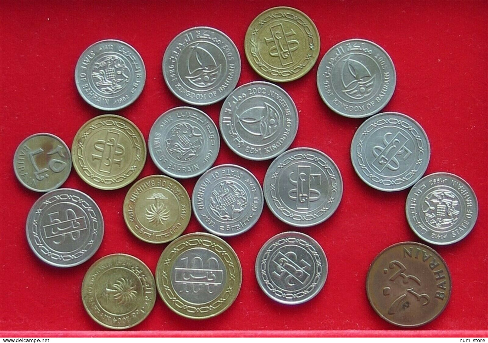 COLLECTION LOT BAHRAIN 18pc 72g  #xx29 044 - Bahrein