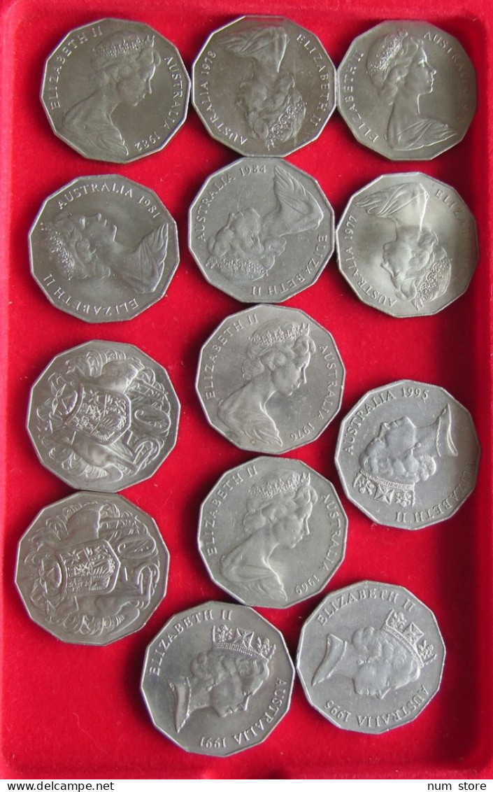 COLLECTION LOT AUSTRALIA 13PC 204GR  #xx28 072 - Colecciones