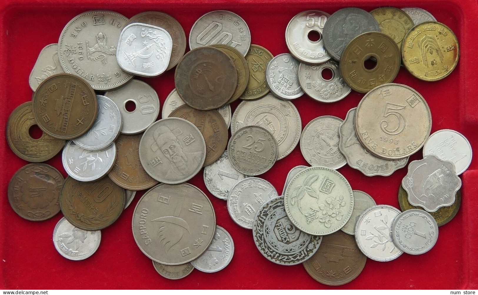 COLLECTION LOT ASIA 50PC 190GR  #xx14 063 - Otros – Asia