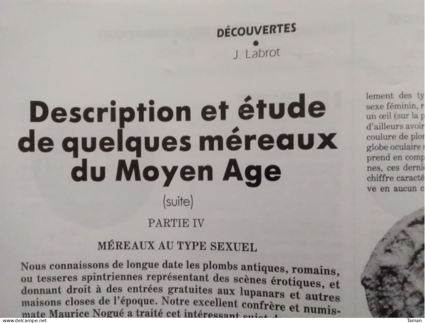 Numismatique & Change - La Navigation - Méreaux - L'histoire Racontée Par Les Monnaies - Les Francs Or - Frans