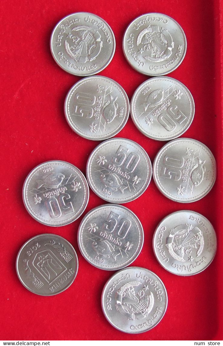 COLLECTION LOT LAOS 11PC 27GR  #xx27 012 - Laos