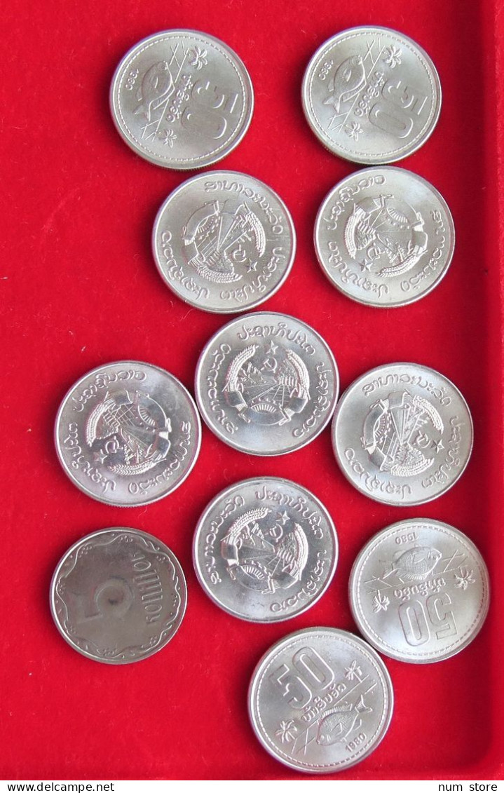 COLLECTION LOT LAOS 11PC 27GR  #xx27 012 - Laos