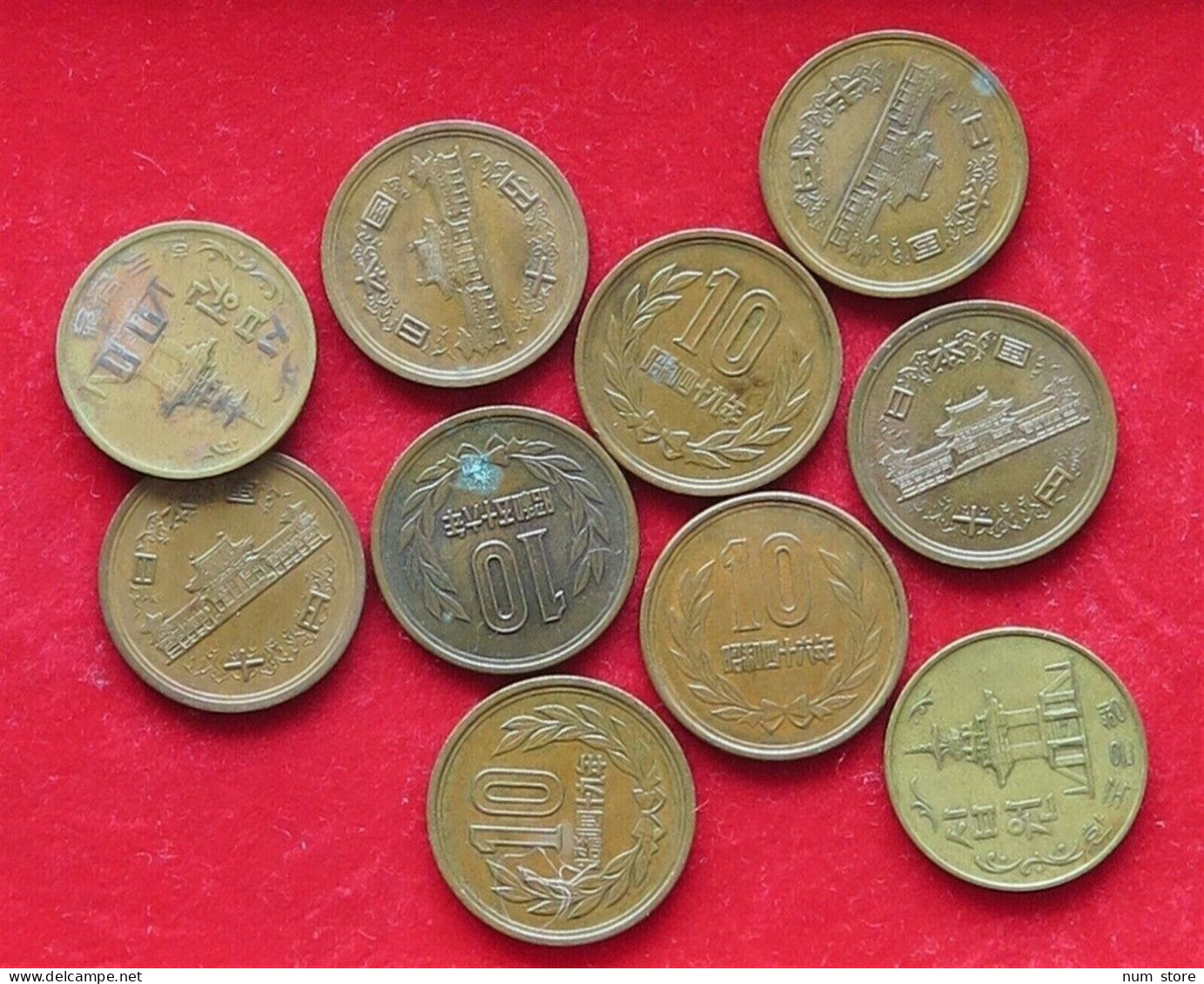 COLLECTION LOT KOREA 10PC 45G  #xx1 071 - Korea (Zuid)