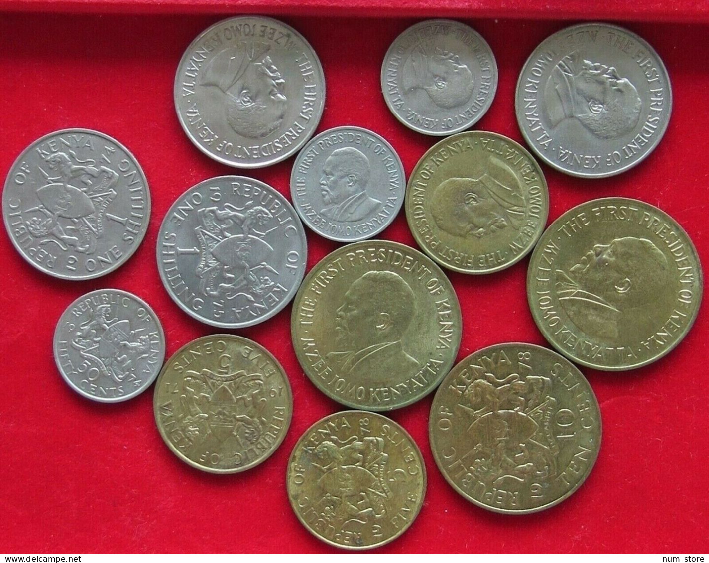 COLLECTION LOT KENYA TOP 13PC 89GR  #xx10 002 - Kenya