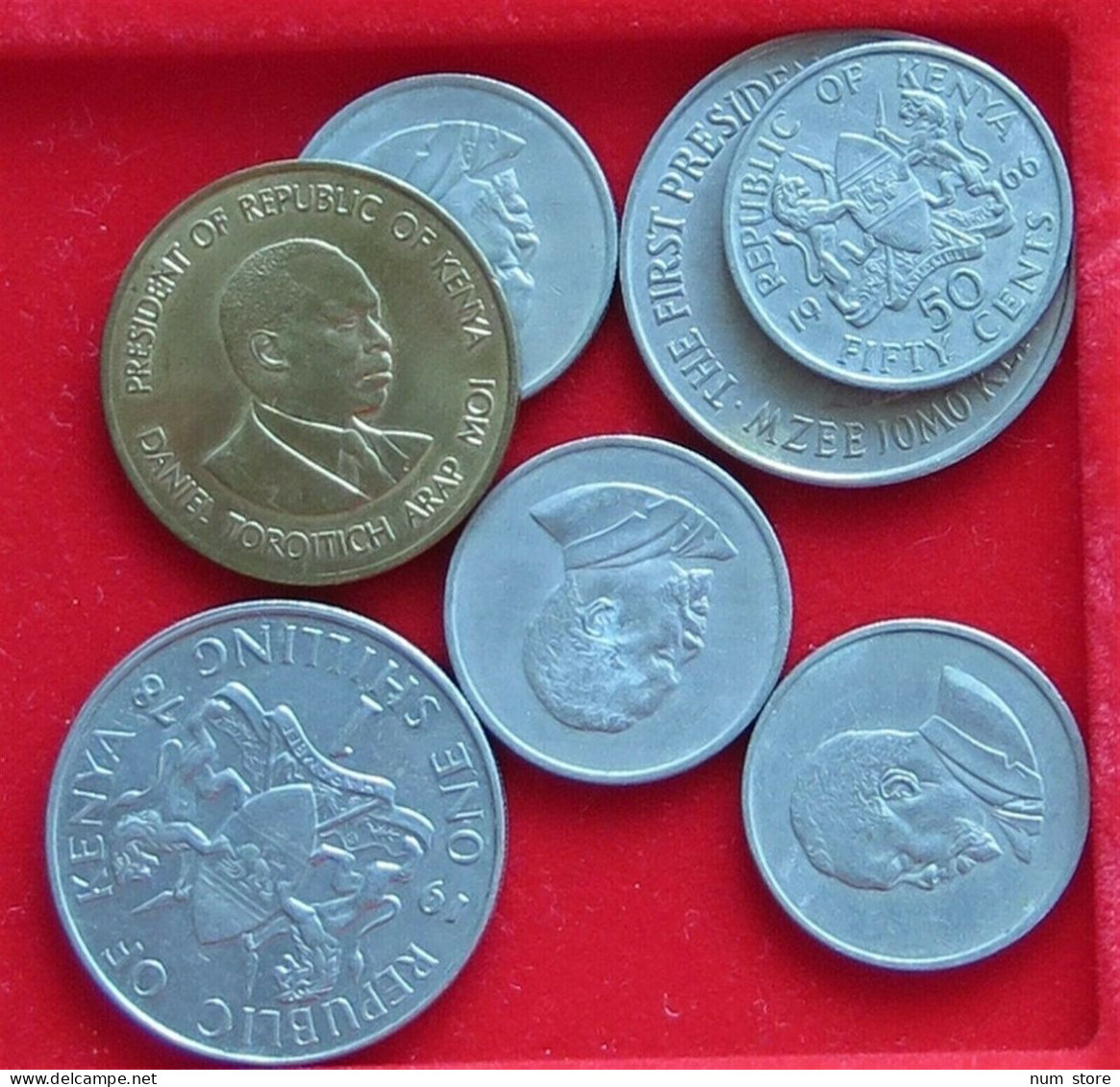 COLLECTION LOT KENYA 7pc 37g  #xx29 039 - Kenia