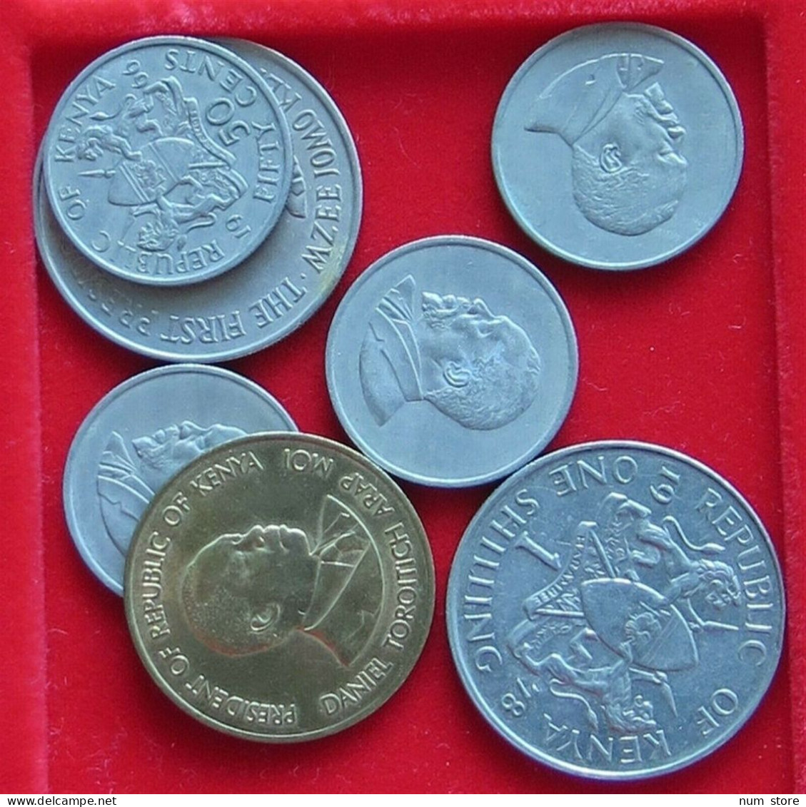 COLLECTION LOT KENYA 7pc 37g  #xx29 039 - Kenya