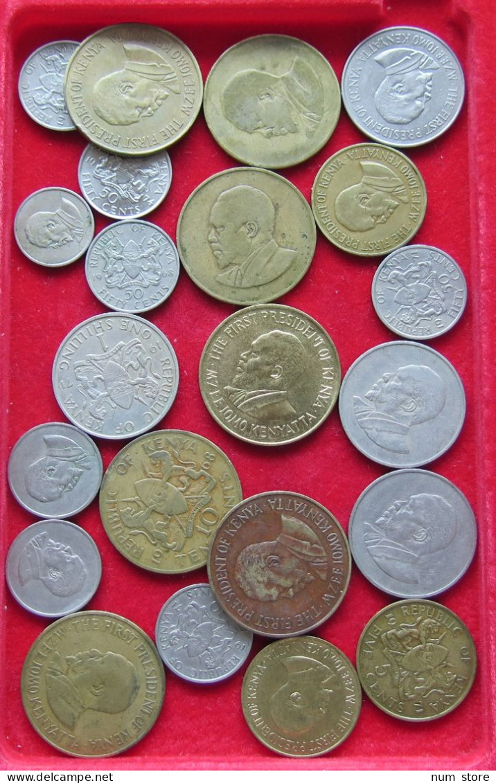 COLLECTION LOT KENYA 22PC 145G  #xx36 063 - Kenya