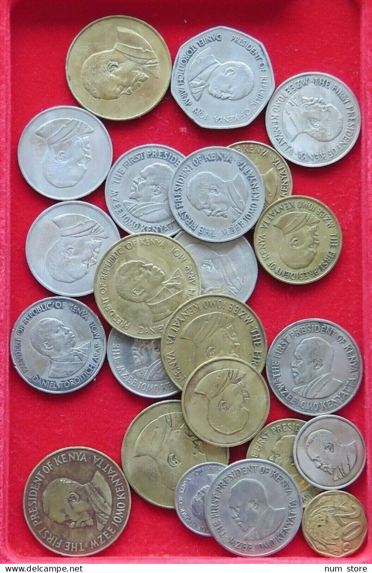 COLLECTION LOT KENYA 23PC 172G  #xx2 006 - Kenia