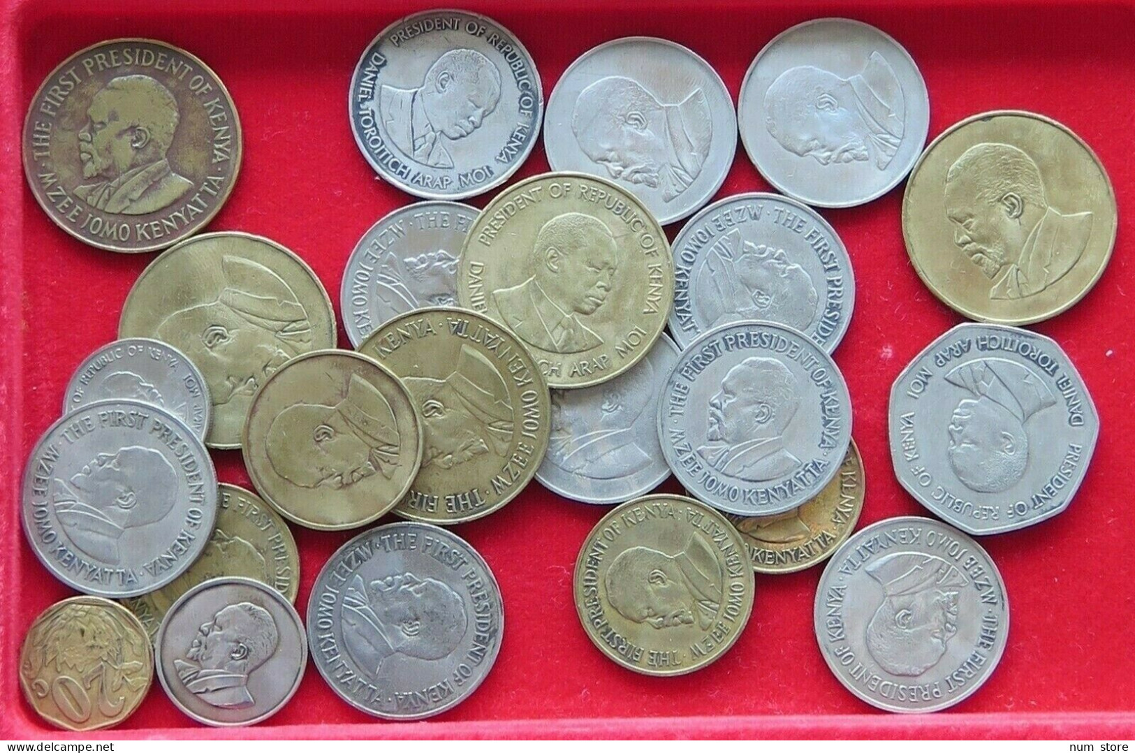 COLLECTION LOT KENYA 23PC 172G  #xx2 006 - Kenia