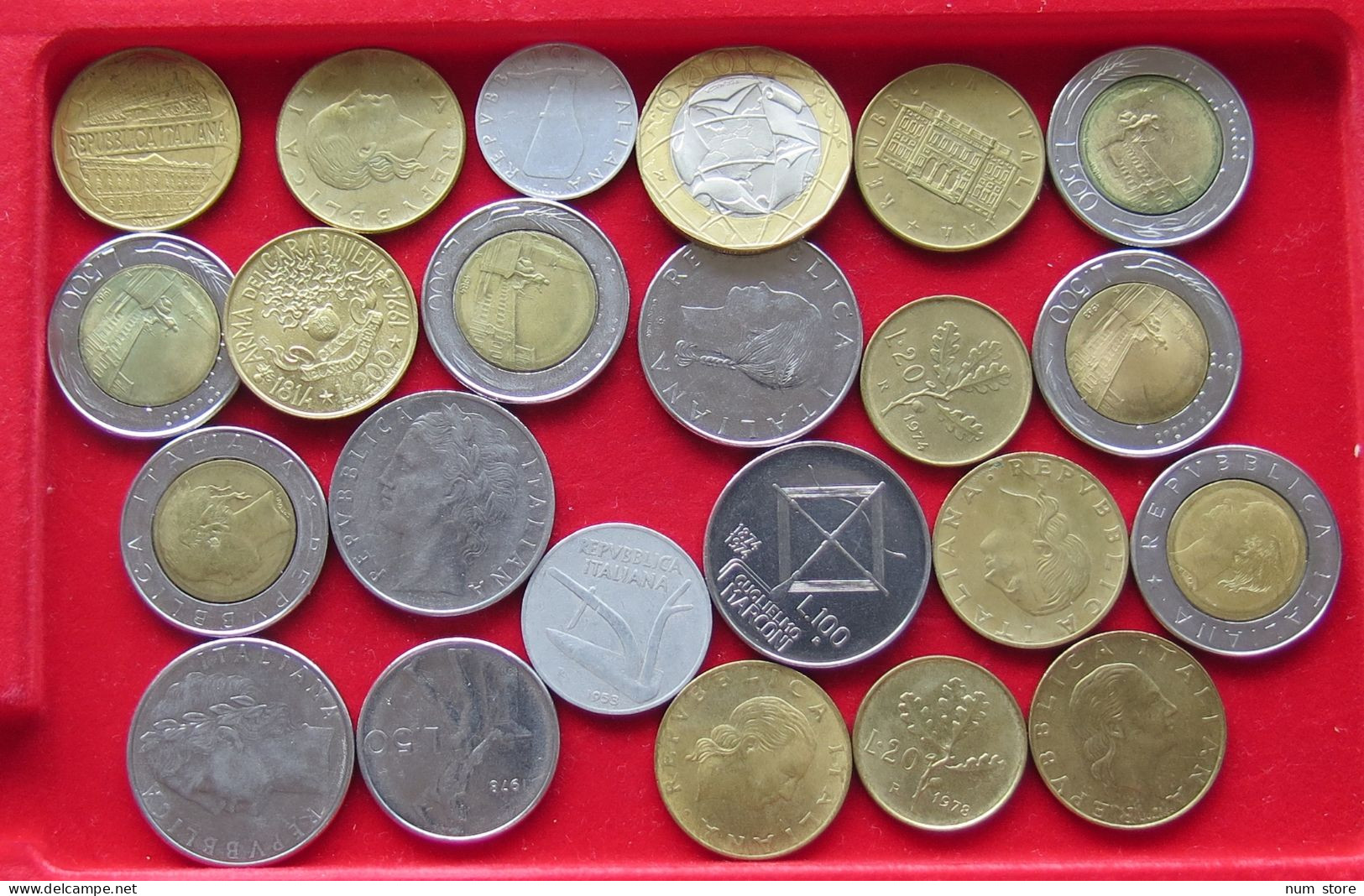 COLLECTION LOT ITALY 23PC 135G  #xx36 074 - Collections