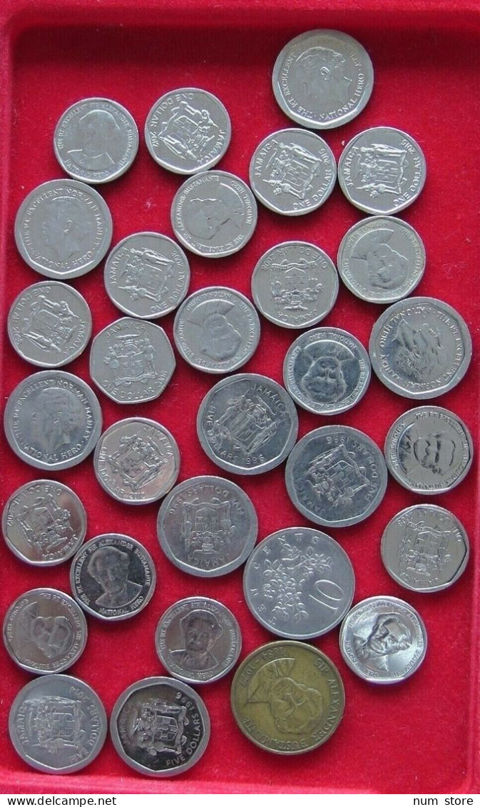 COLLECTION LOT JAMAICA 31PC 125GR  #xx10 044 - Jamaica