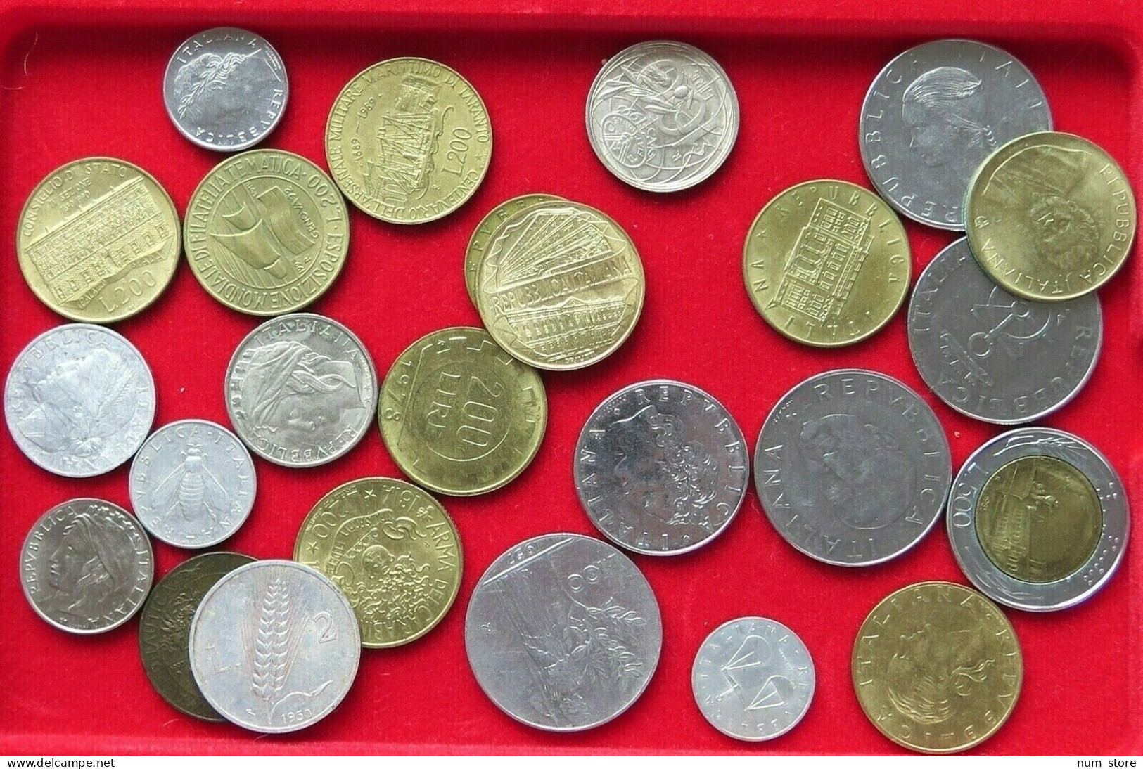 COLLECTION LOT ITALY 25pc 136g  #xx30 039 - Sammlungen