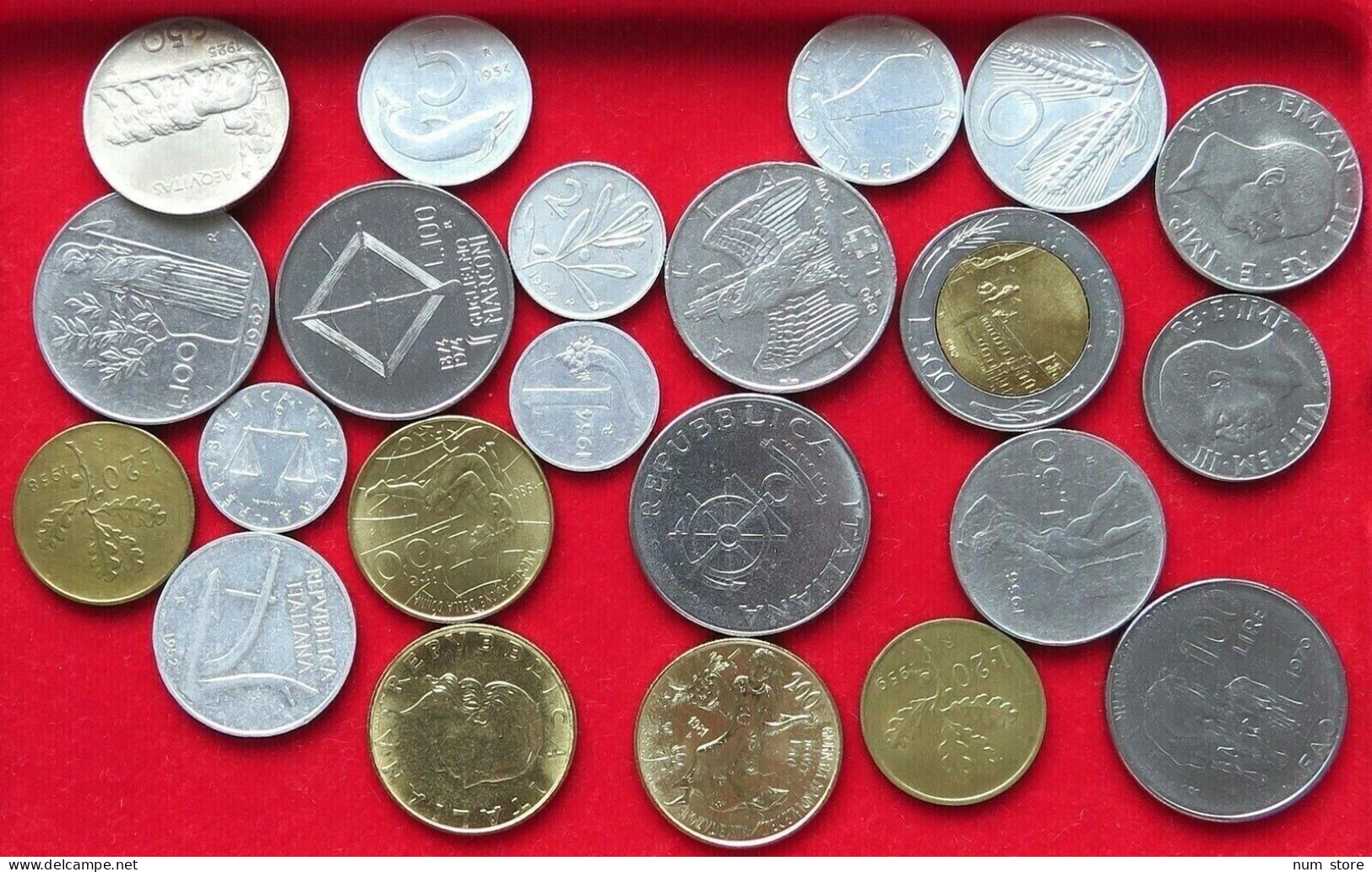 COLLECTION LOT ITALY 22pc 114g  #xx30 034 - Collections