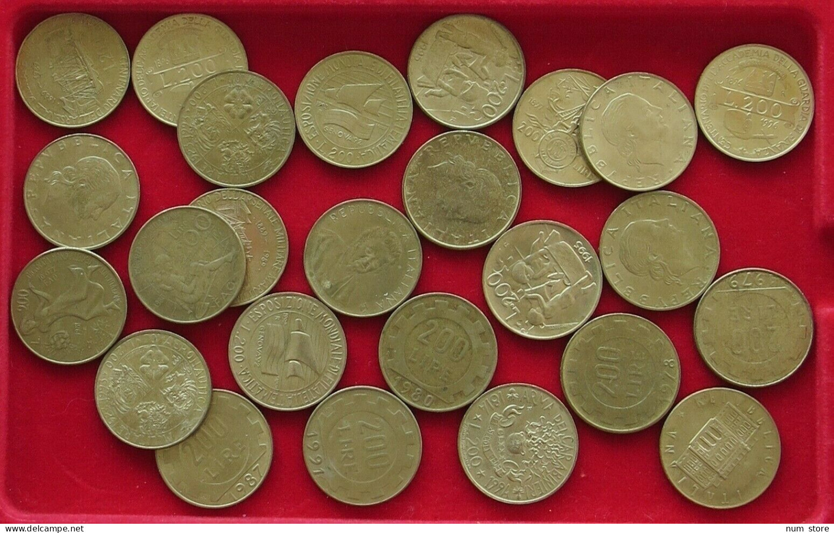 COLLECTION LOT ITALY 20 50 CENTESIMI 30PC 164G  #xx29 002 - Verzamelingen