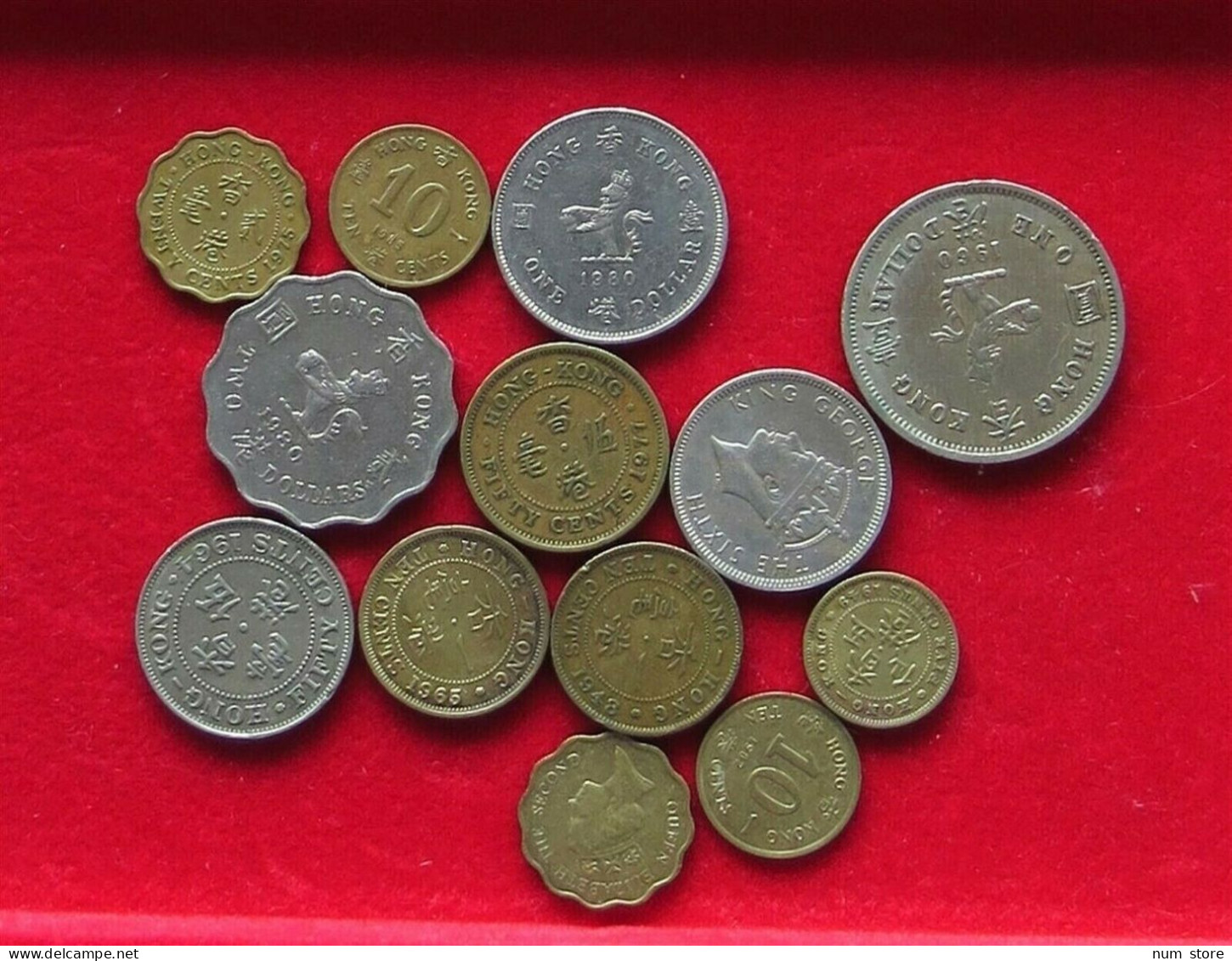 COLLECTION LOT HONG KONG 13PC 66G  #xx34 030 - Hong Kong