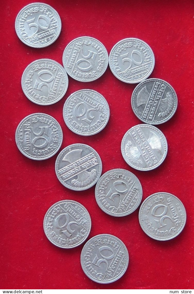 COLLECTION LOT GERMANY WEIMAR 13PC 24GR  #xx18 033 - Collections