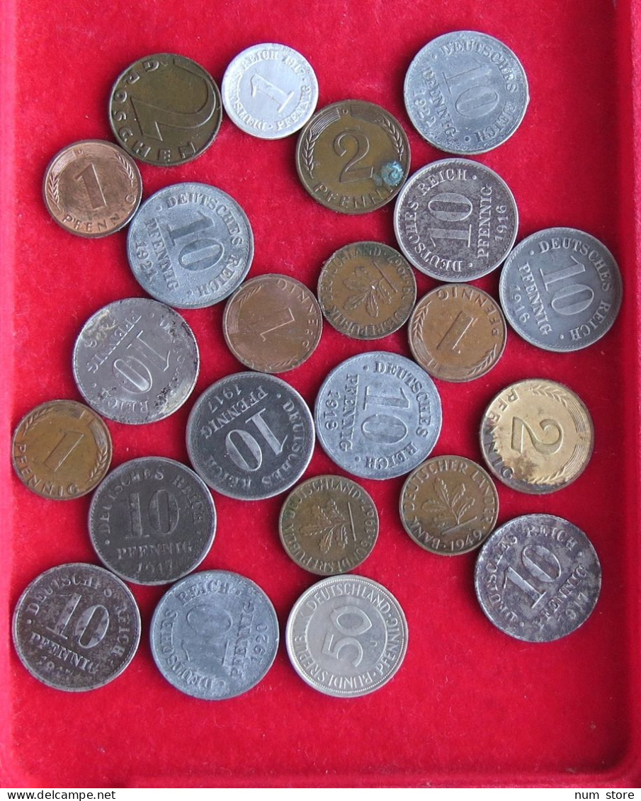 COLLECTION LOT GERMANY 23PC 68GR  #xx24 061 - Colecciones