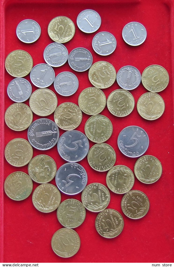 COLLECTION LOT FRANCE 37PC 78G  #xx39 069 - Collezioni