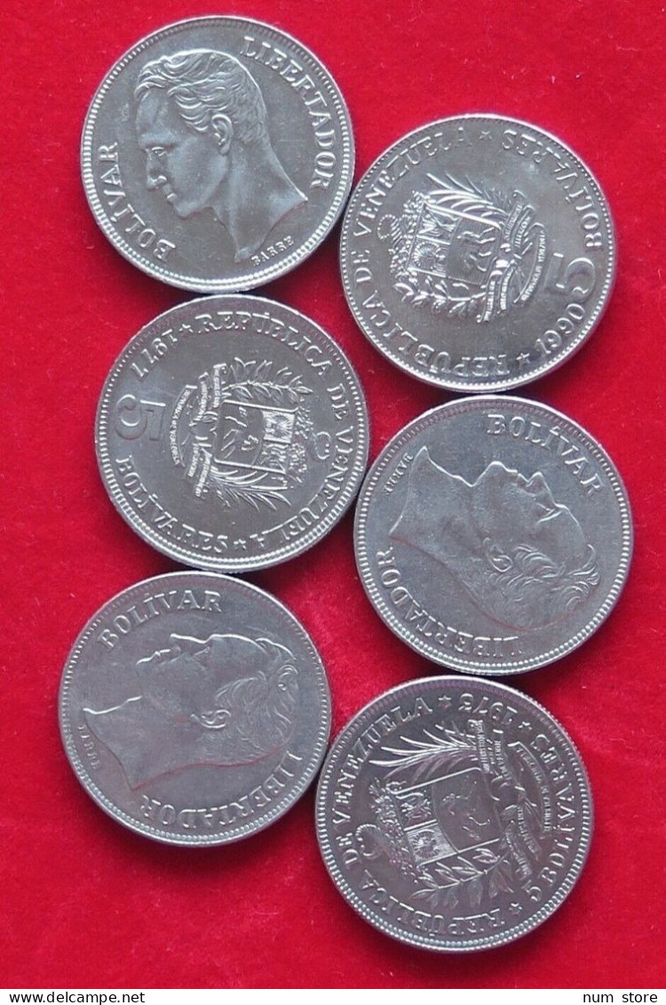 COLLECTION LOT VENEZUELA 6PC 91GR  #xx20 2005 - Venezuela