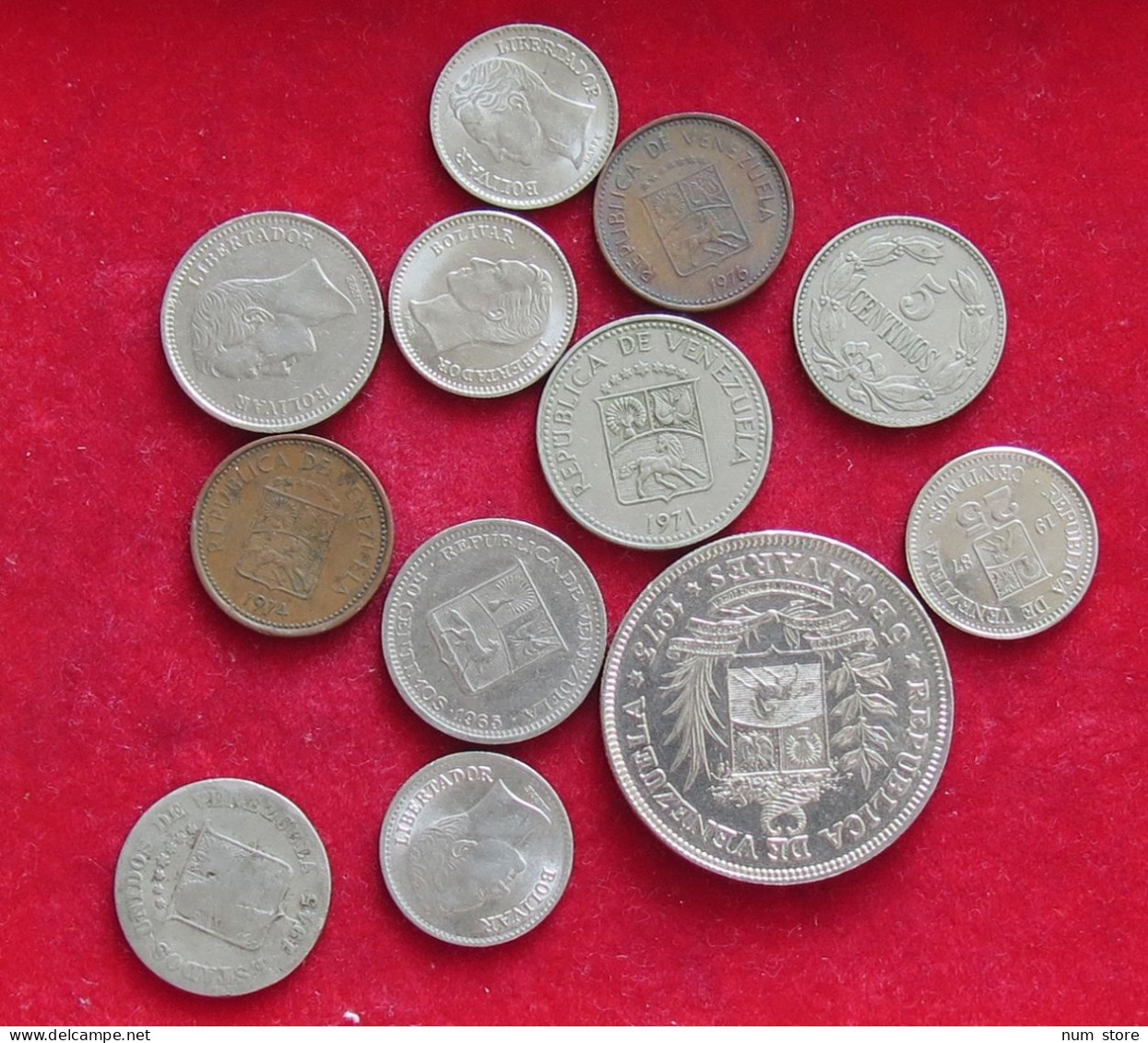 COLLECTION LOT VENEZUELA 12PC 43G  #xx37 027 - Venezuela