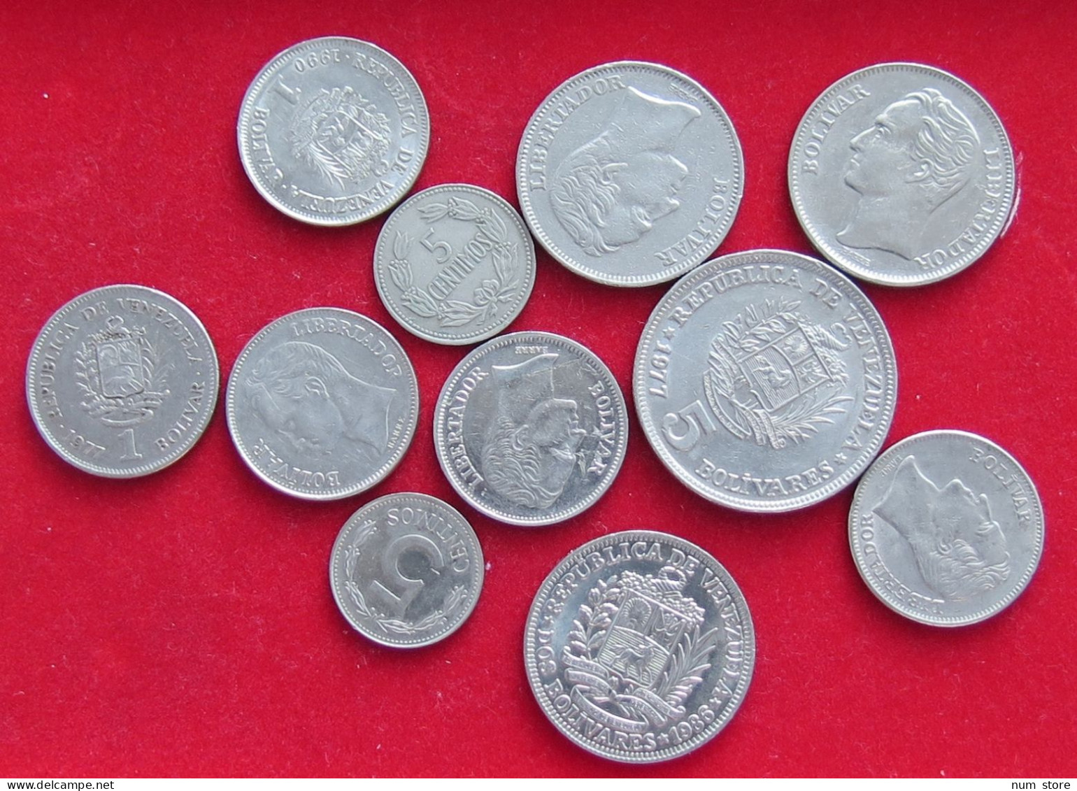 COLLECTION LOT VENEZUELA 11PC 68G  #xx37 037 - Venezuela