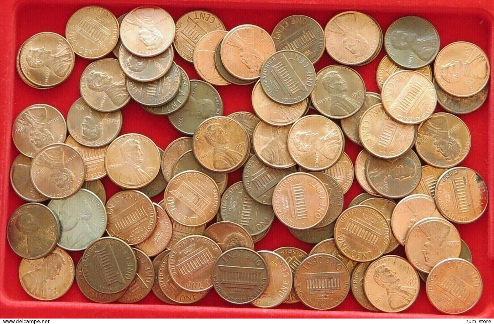 COLLECTION LOT UNITED STATES 1 CENT LINCOLN 86PC 230G  #xx3 036 - Collections