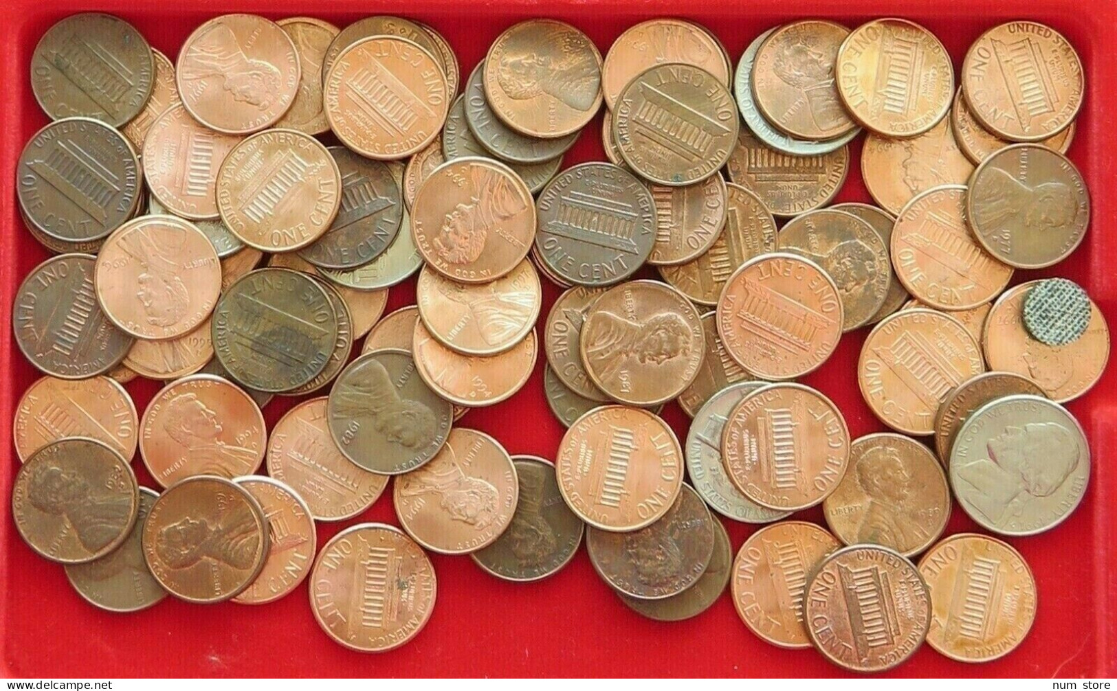 COLLECTION LOT UNITED STATES 1 CENT LINCOLN 85PC 230G  #xx3 034 - Verzamelingen