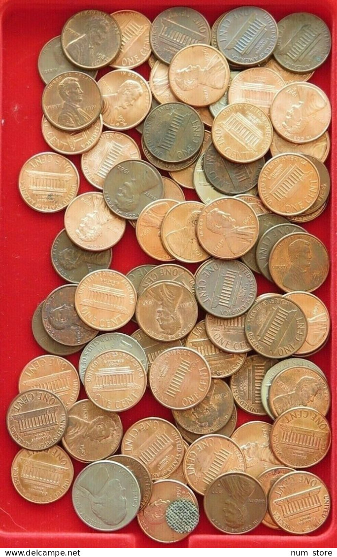 COLLECTION LOT UNITED STATES 1 CENT LINCOLN 85PC 230G  #xx3 034 - Collections