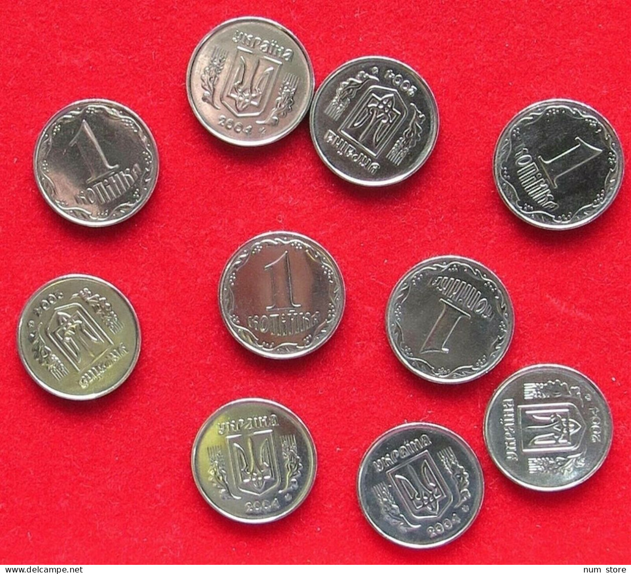 COLLECTION LOT UKRAINE 10PC 16G  #xx34 2014 - Oekraïne