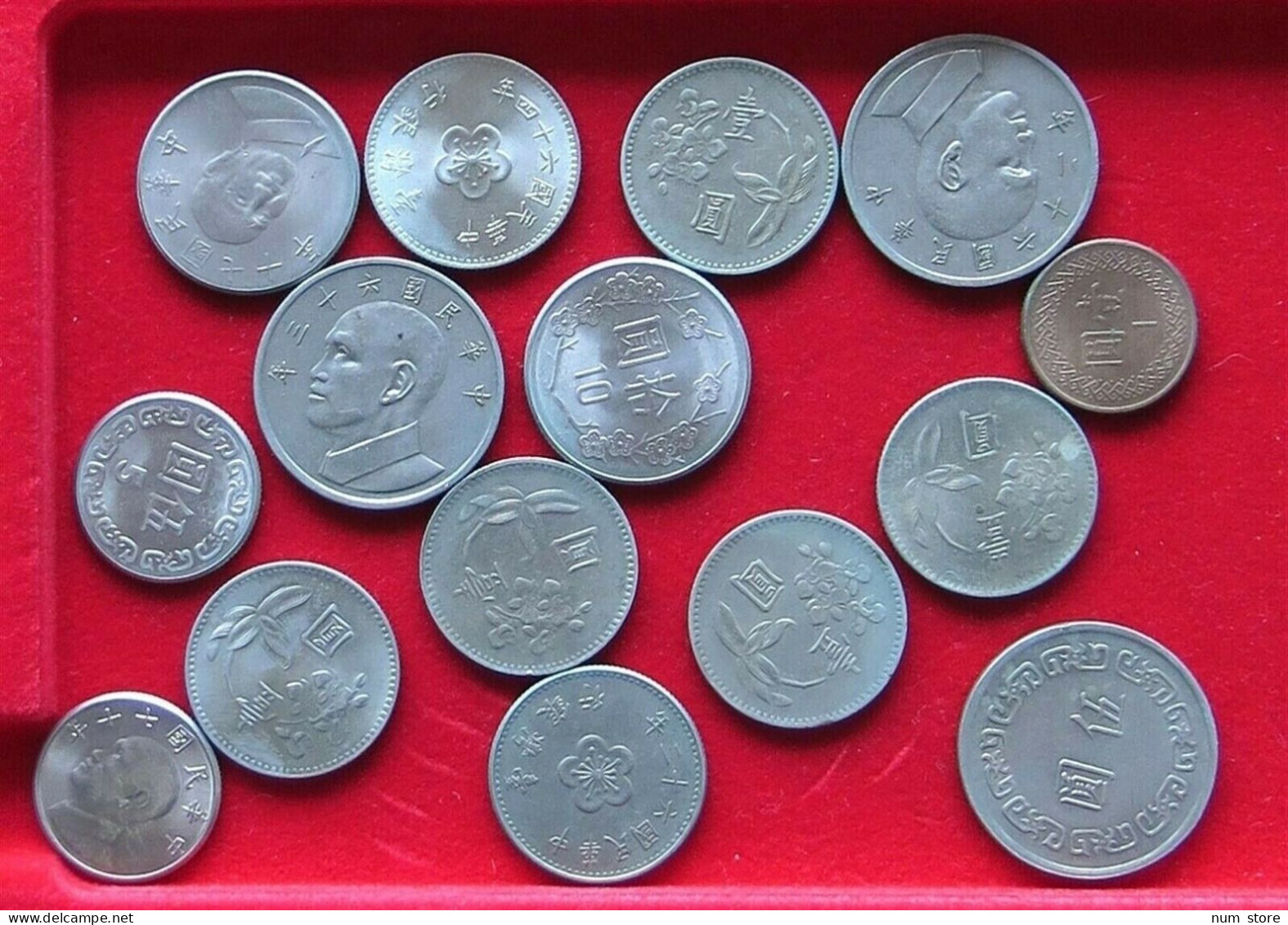 COLLECTION LOT TAIWAN 15PC 100G  #xx34 076 - Taiwán