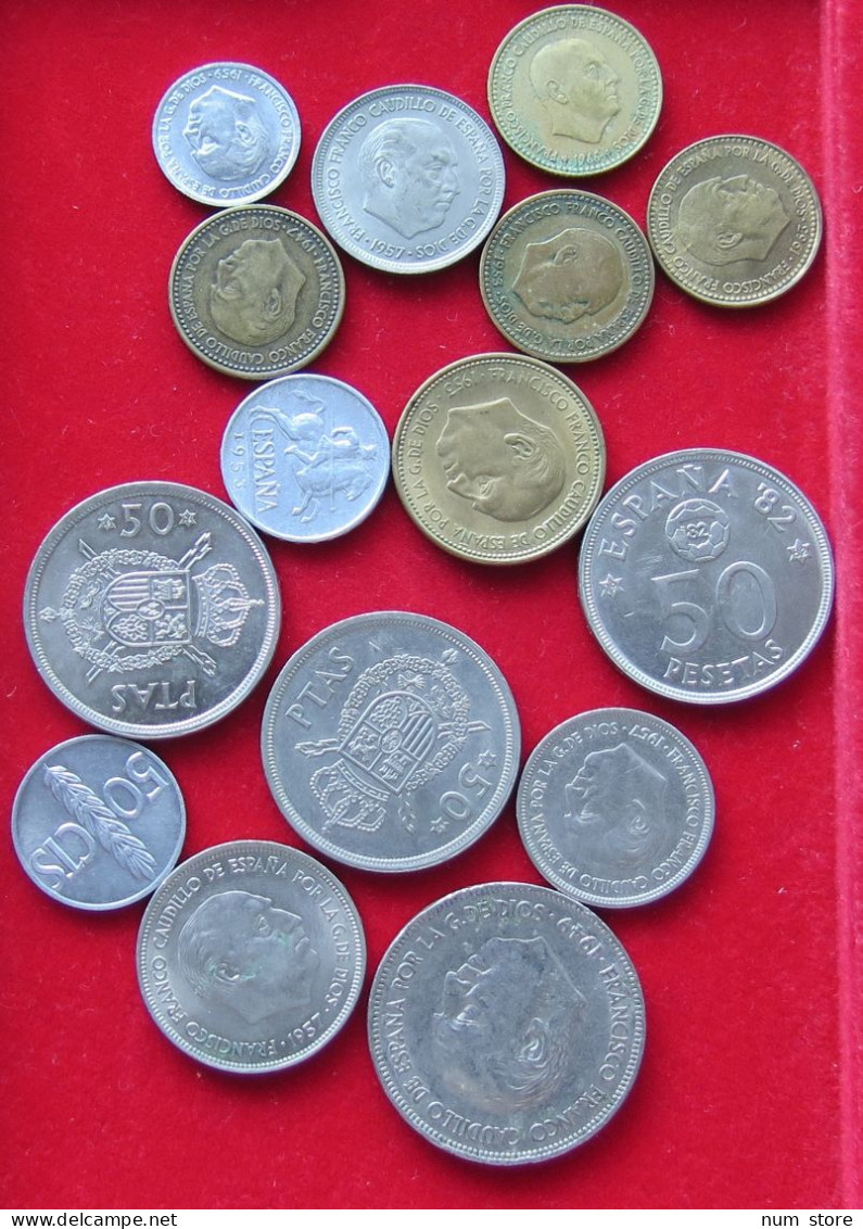 COLLECTION LOT SPAIN 15PC 99G  #xx38 051 - Sammlungen