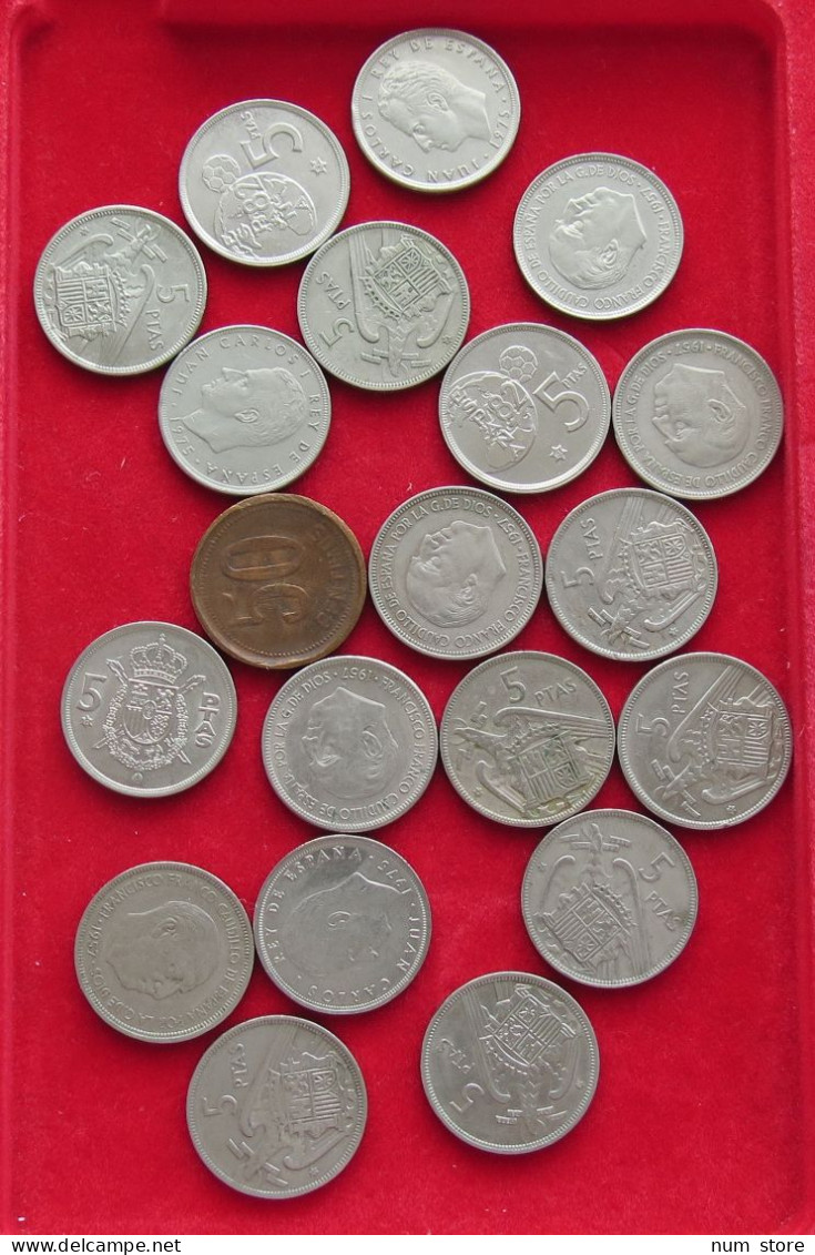 COLLECTION LOT SPAIN 20PC 116G  #xx39 055 -  Collections