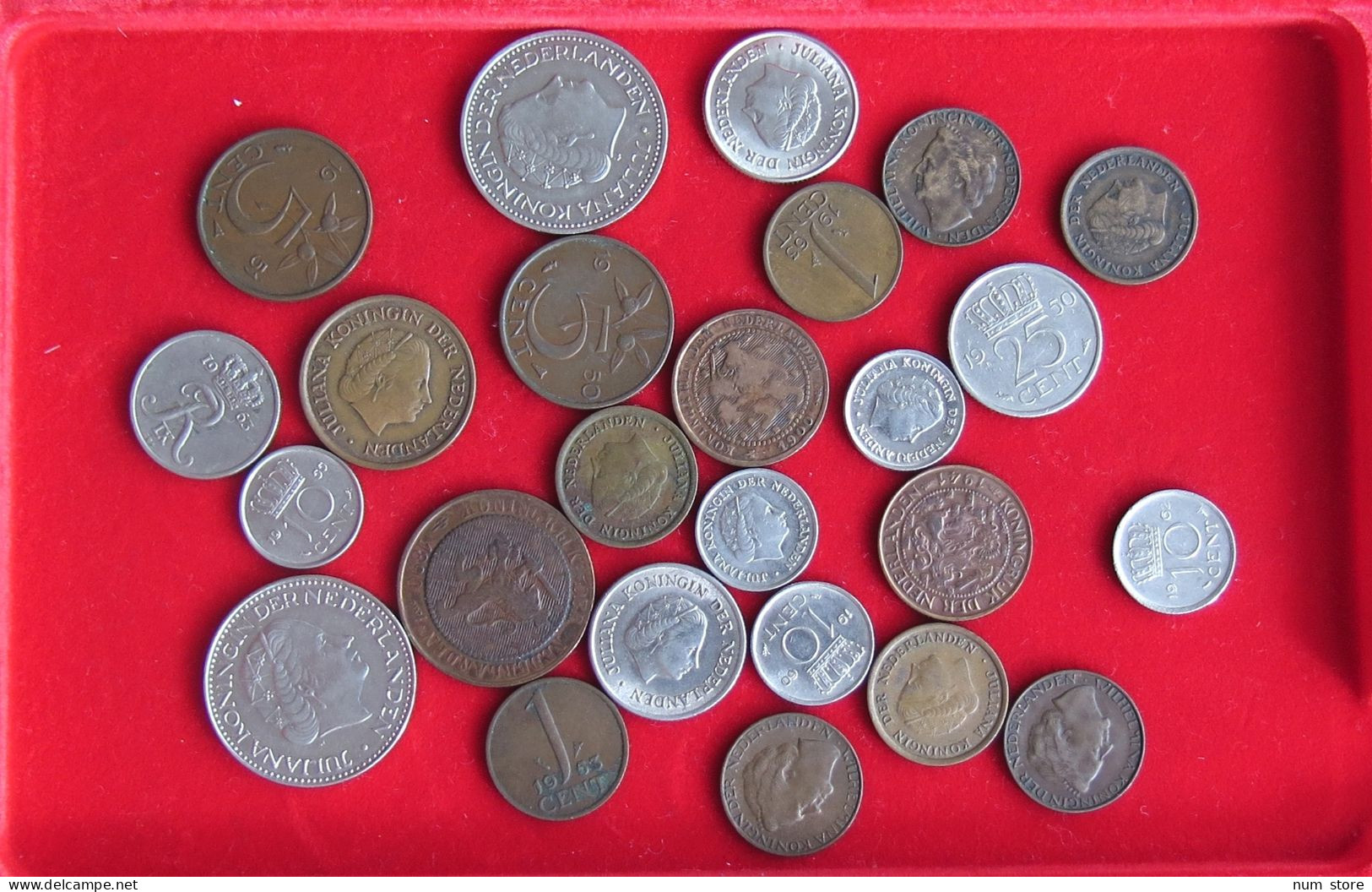 COLLECTION LOT NETHERLANDS 25PC 69GR  #xx26 001 - Collections