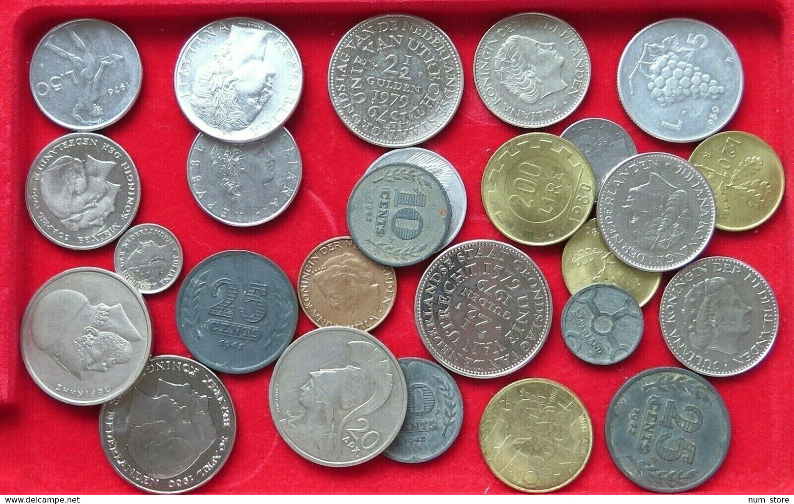 COLLECTION LOT NETHERLANDS 26pc 157g  #xx30 042 - Collections