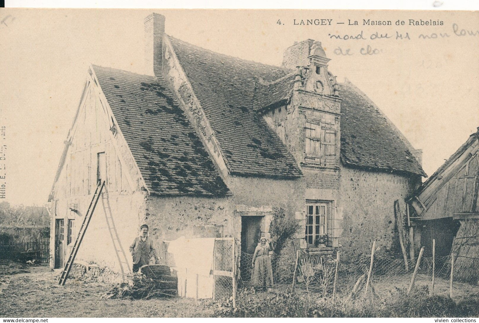 Langey (41 - Loir Et Cher) La Maison De Rabelais - Ferme Paysans - Herbault