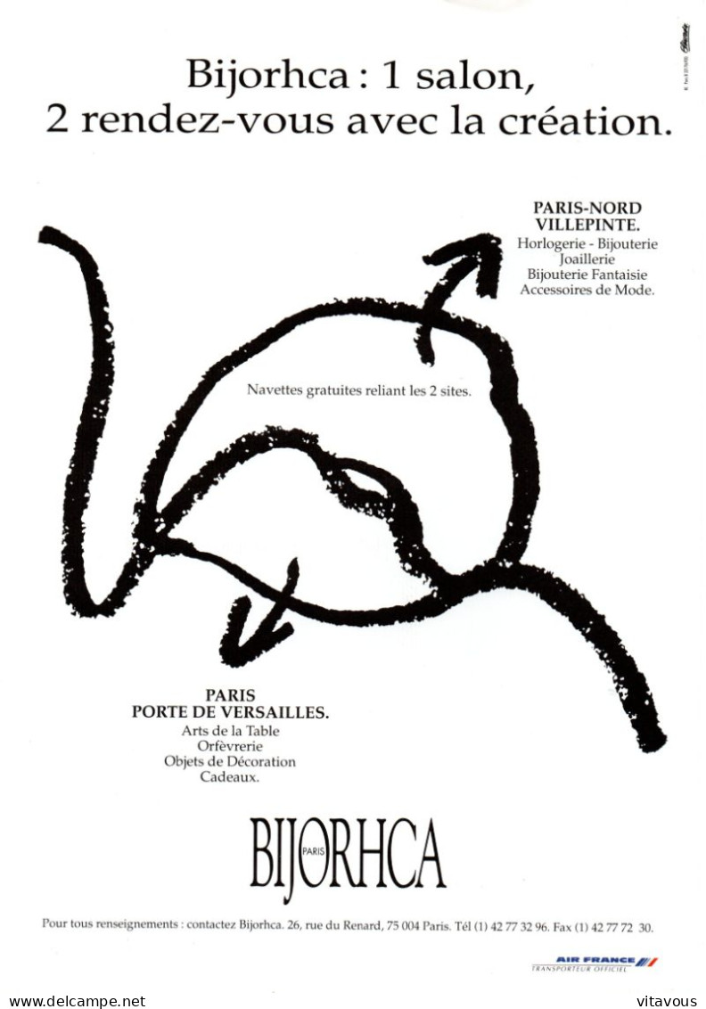 Catalogue Et Carte D'entrée Salon  Bijorhca Septembre 1994 Karte (salon 547) - Ausstellungskarten