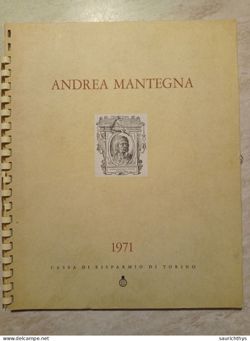 Andrea Mantegna 1971 Cassa Di Risparmio Di Torino Appartenuto A Ministro Del Governo Dini - Formato Grande : 1971-80