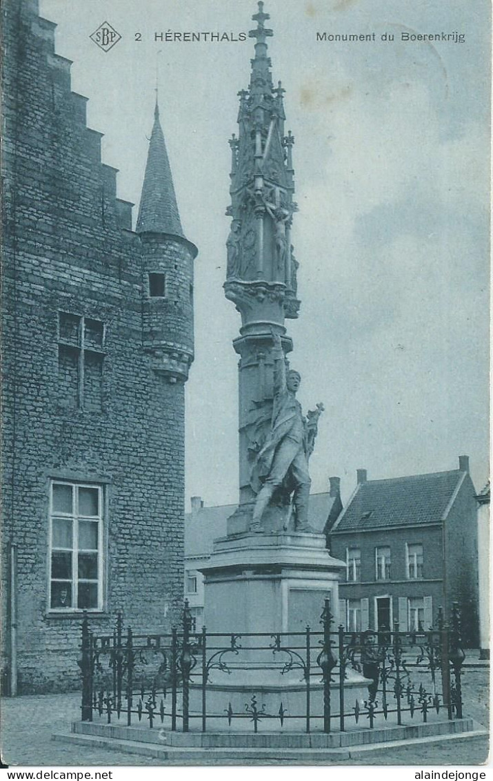 Herentals - Herenthals - Monument Du Boerenkrijg - 1907 - Herentals