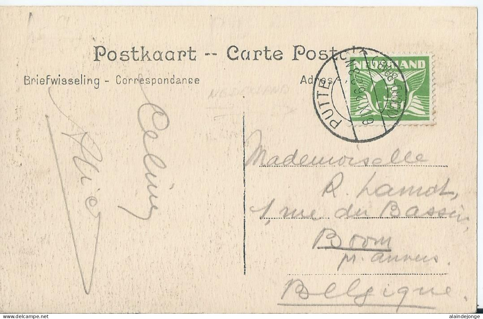 Pute - Zicht Aan De Kerk - 1926 - Putte