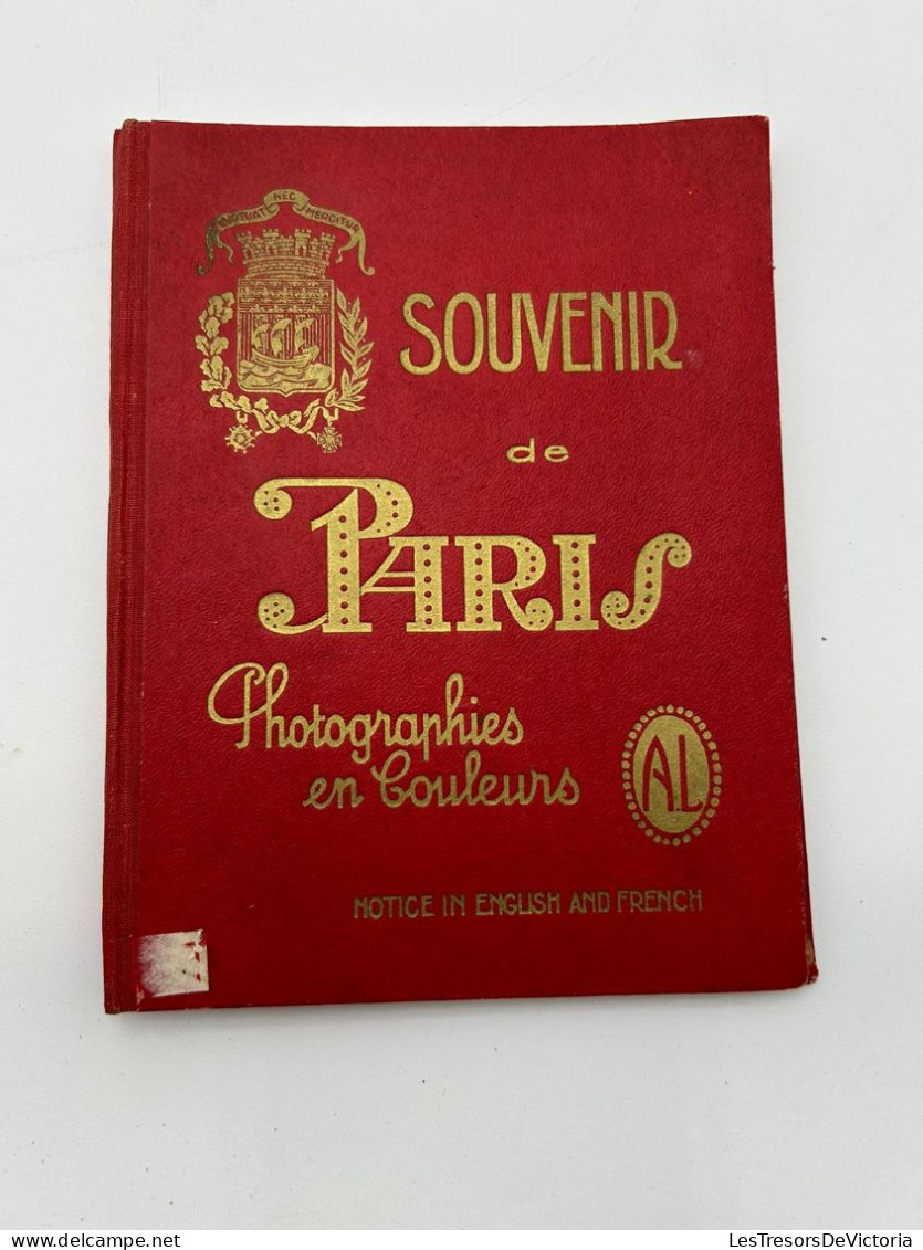 LIVRE - Souvenir De Paris - Photographies En Couleurs - Monuments De Paris - Geographie