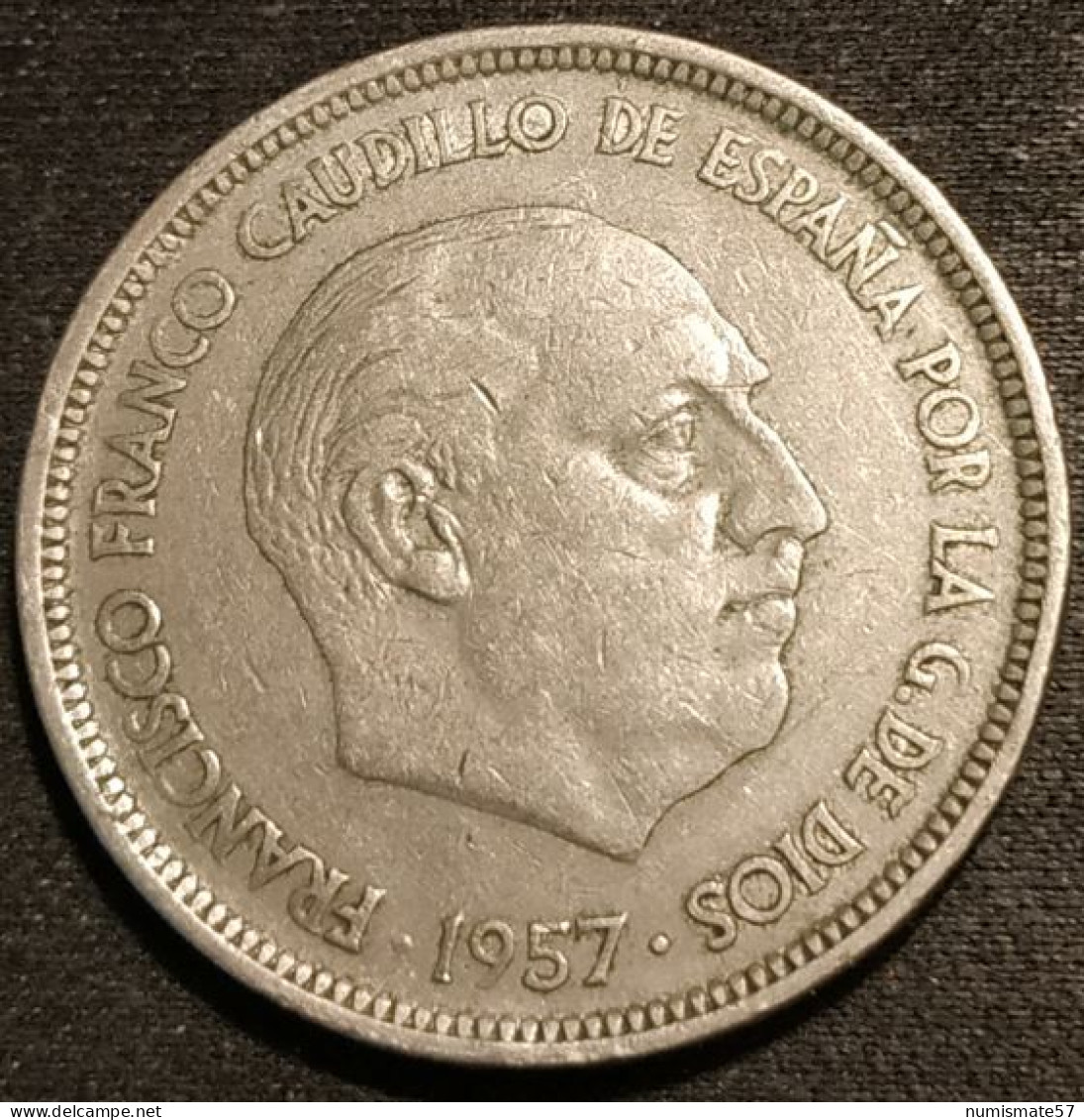 ESPAGNE - ESPANA - SPAIN - 50 PESETAS 1957 ( 1958 ) - Franco - KM 788 - 50 Pesetas