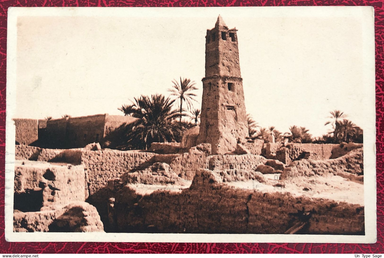 Algérie Divers Sur CPA, TAD EL Kantara, Constantine 14.6.1924 - (B425) - Storia Postale