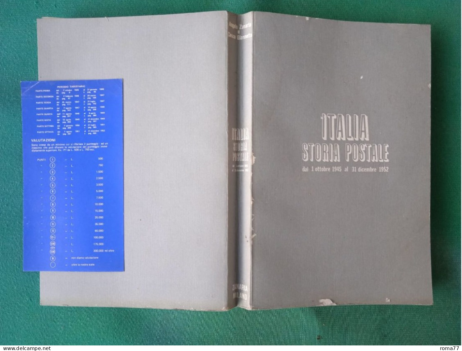 ITALIA ZANARIA - GIANNETTO : Storia Postale Dal 1 Ottobre 1945 Al 31 Dicembre 1952 USATO - Filatelie En Postgeschiedenis